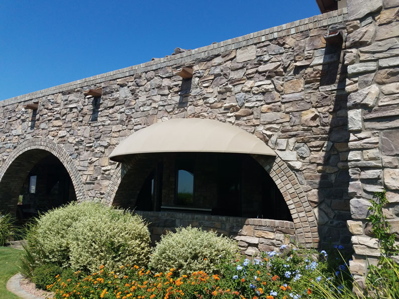 Shallow Dome Awning